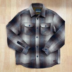 Jachs Men’s Wool Blend Shirt Jacket Medium